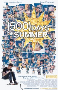 Unconventional love 500 days of Summer poster