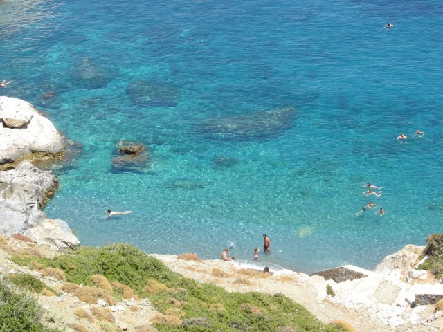 Movies in Greece Agia-Anna-Beach-Amorgos-island